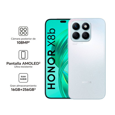 Смартфон Honor X8b 8/256 gb Титановый серебристый