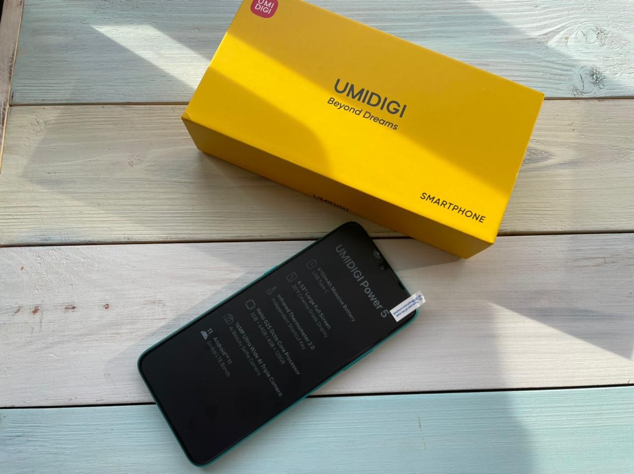 Смартфон Umidigi Power 5 4/128Gb Jade Green купить в Екатеринбурге