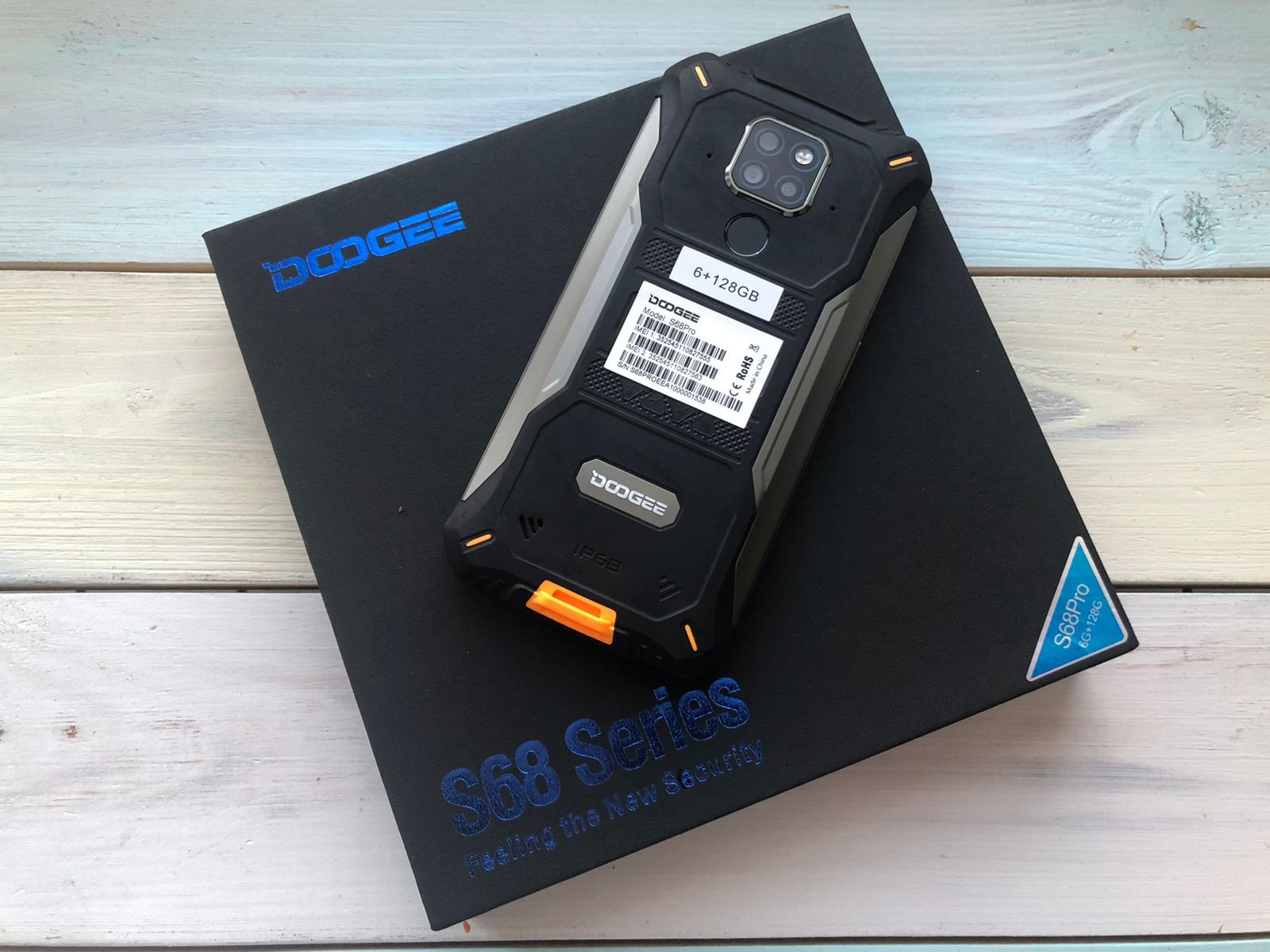 Смартфон DOOGEE S68 Pro 6/128Gb Fire Orange купить в Екатеринбурге