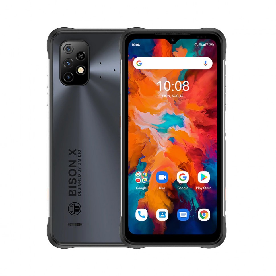 Смартфон Umidigi Bison X10 4/64Gb Storm Gray купить в Екатеринбурге