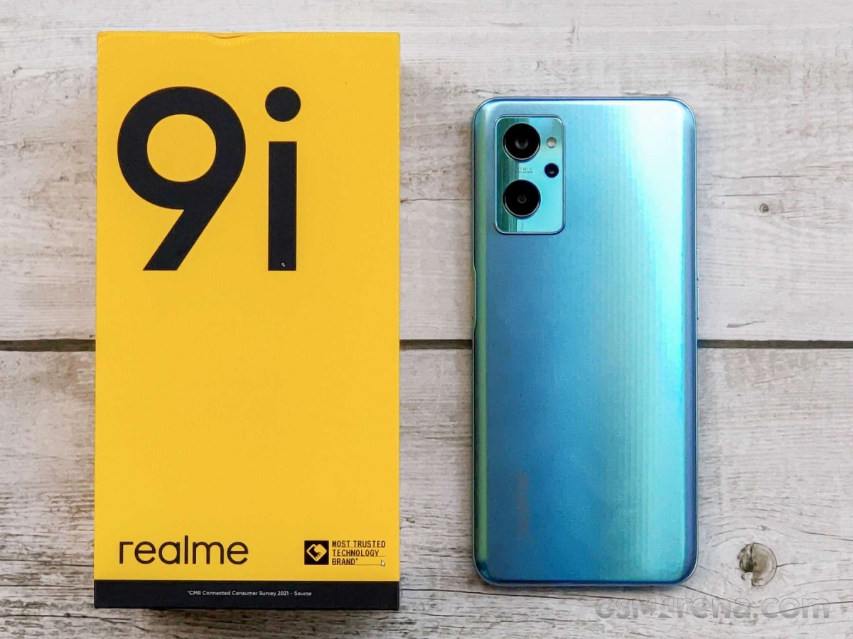 Смартфон realme 9i 4/128 ГБ Global, Dual SIM (nano-SIM), синий