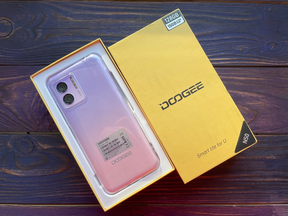 Doogee N50 8GB/128GB Dual Sim Pink, CSmobiles