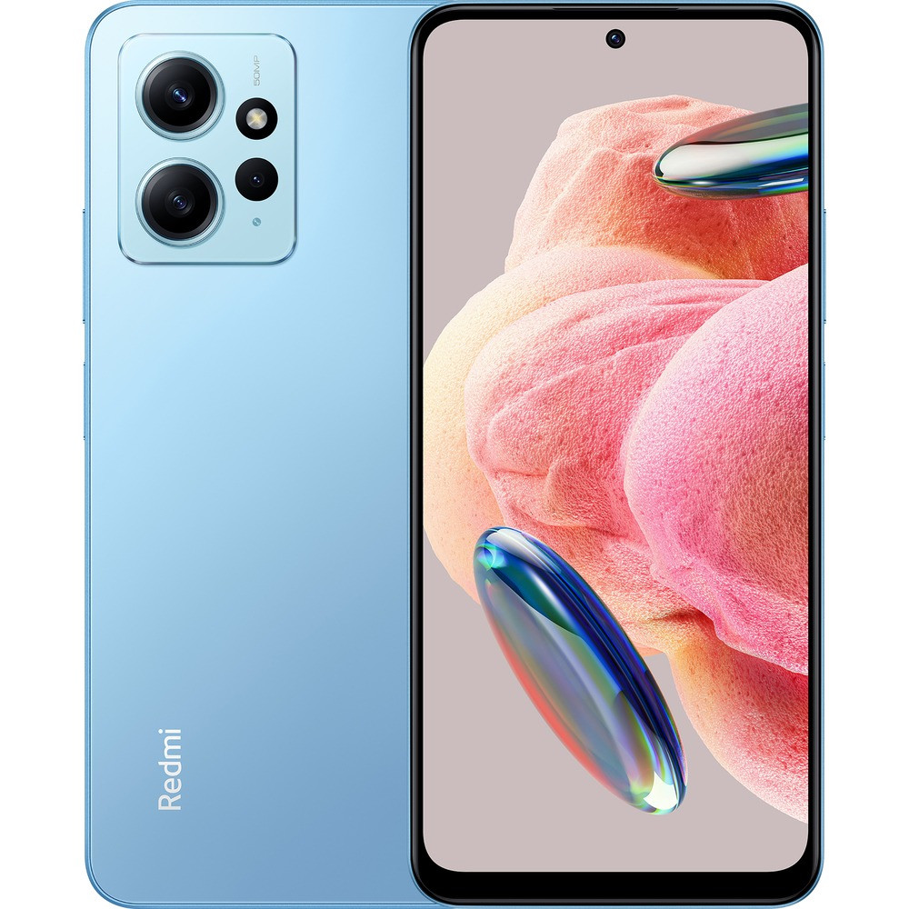 Смартфон Xiaomi Redmi Note 12 4G 8/128 ГБ , Dual nano SIM, Star Blue