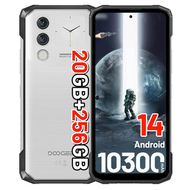 DOOGEE Blade 10 Max, 8/256 ГБ Platinum Silver