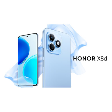 Смартфон HONOR X8d 8/128GB, Blue EAC