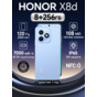 Смартфон HONOR X8d 8/256ГБ, Воздушный голубой
