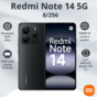 Смартфон Xiaomi Redmi Note 14 5G 8/256GB Midnight Black