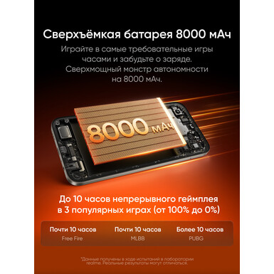 Смартфон REALME P4x 4/256Gb, бежевый
